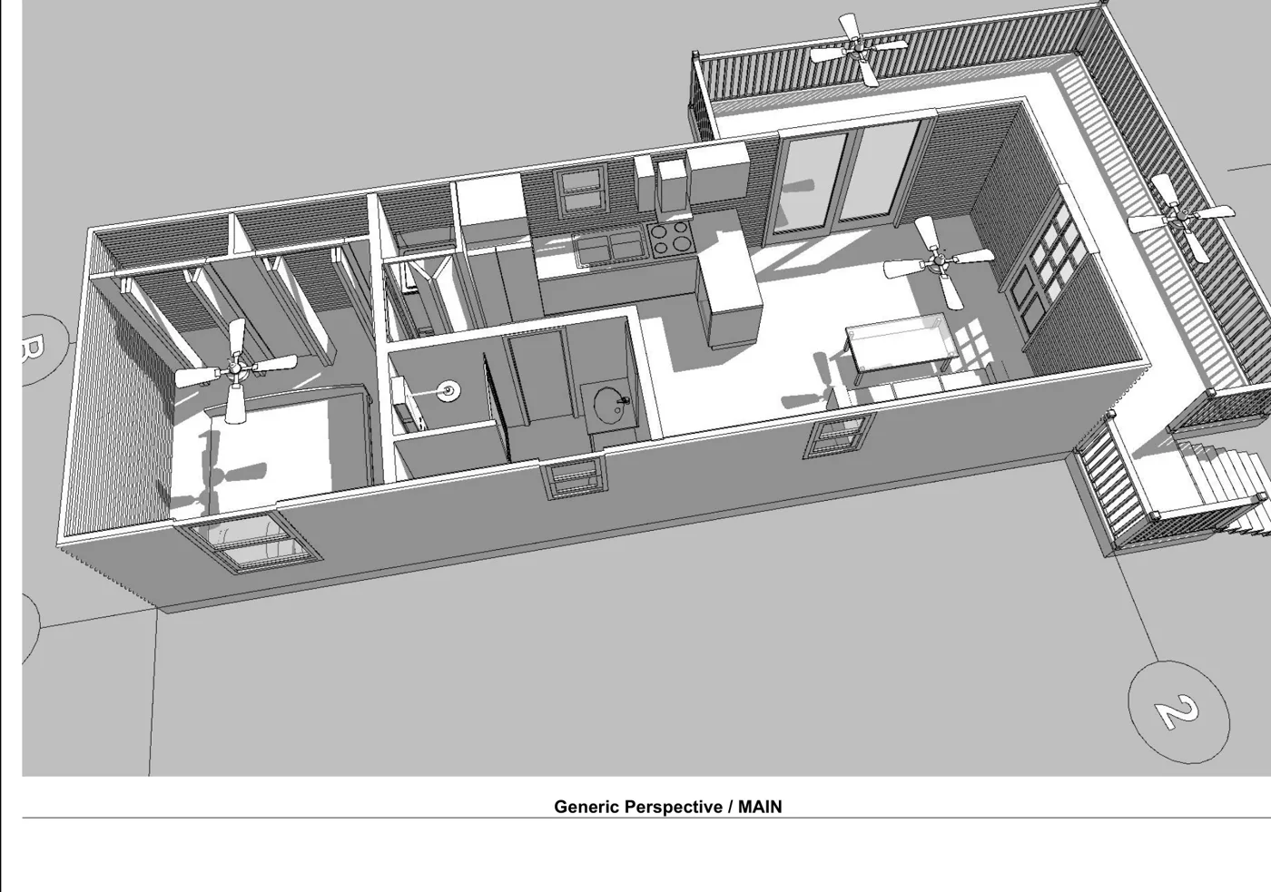 Mountain home - as-built 3D model - Single-family home in Spruce Pine, NC by MeasuredPlan