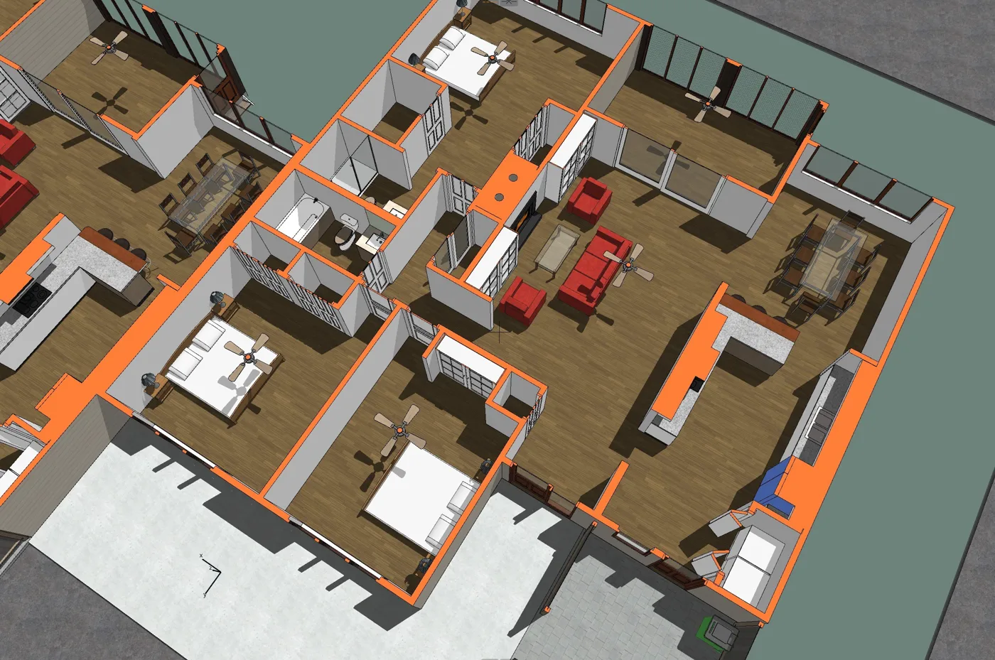 Multi-unit residential - concept design - Multi-unit residential in Fletcher, NC