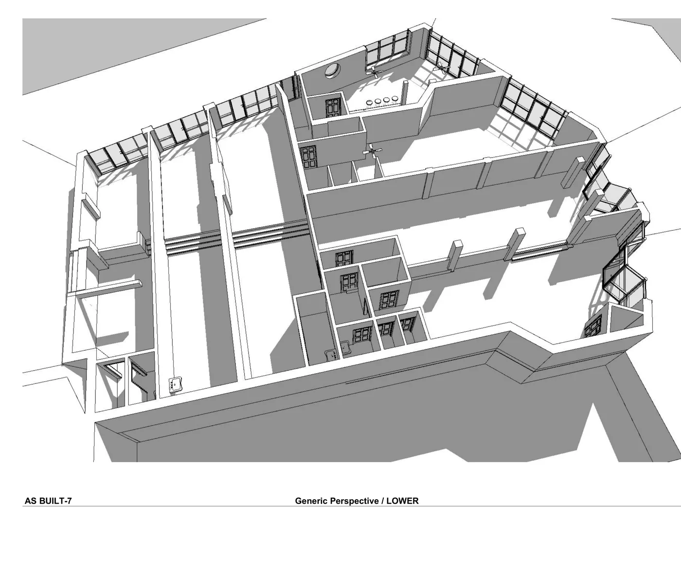 Downtown commercial building - as-built - Commercial / mixed-use in Asheville, NC by MeasuredPlan