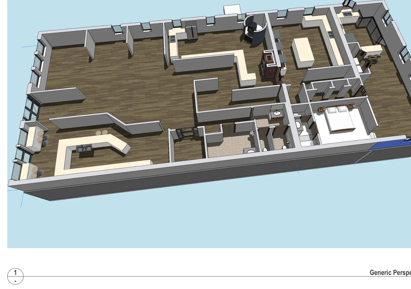 Mixed-use building - as-built documentation - Commercial / mixed-use in Waynesville, NC by MeasuredPlan