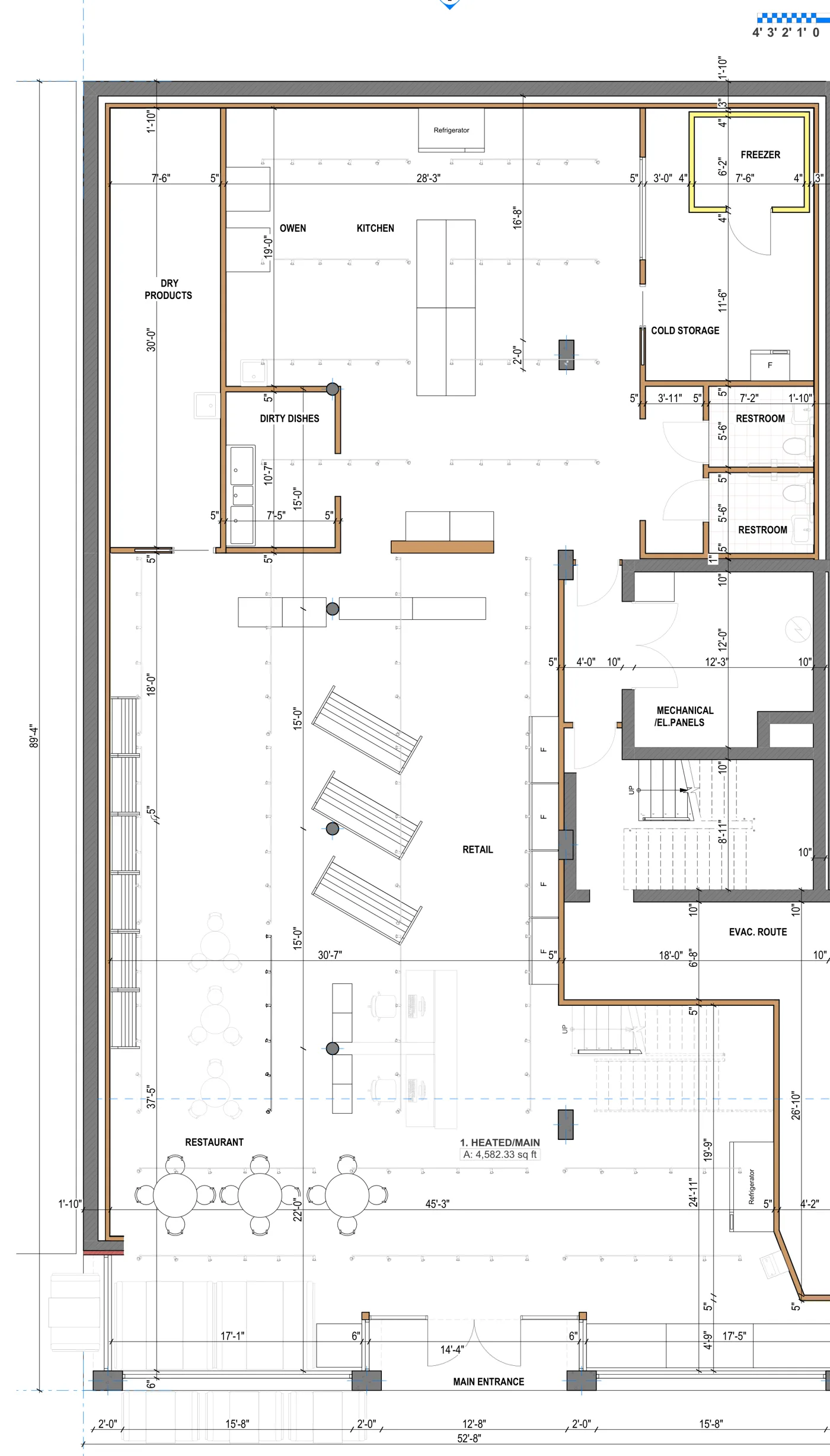Coordinated construction plan set